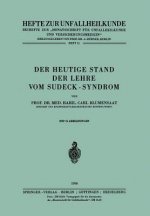 Der Heutige Stand Der Lehre Vom Sudeck-Syndrom