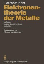 Ergebnisse in Der Elektronentheorie Der Metalle