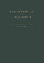 Betriebswirtschaft Und Marktpolitik