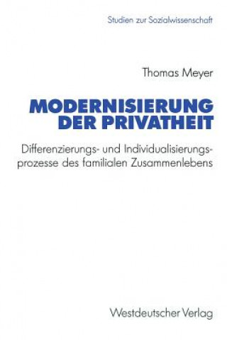 Modernisierung Der Privatheit