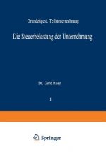 Die Steuerbelastung Der Unternehmung