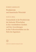 Produktivit t Und Franz sische Wirtschaft. Unterschiede in Der Produktivit t Der Industrie-Wirtschaften in Den Verschiedenen L ndern Und Ihre Auswirku
