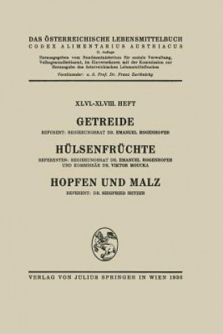 Getreide / Hulsenfruchte / Hopfen Und Malz