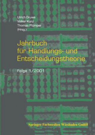 Jahrbuch F r Handlungs- Und Entscheidungstheorie