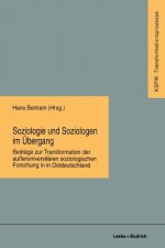 Soziologie Und Soziologen Im  bergang