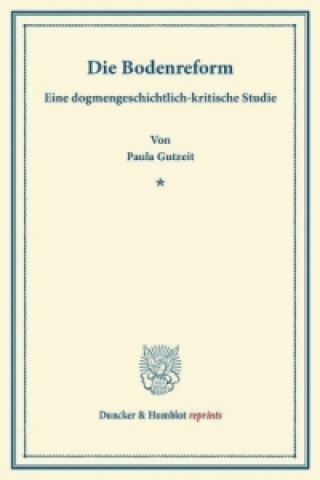 Die Bodenreform.
