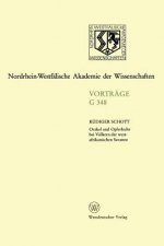 Orakel Und Opferkulte Bei V lkern Der Westafrikanischen Savanne