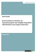 Kommunikatives Handeln als Voraussetzung fur eine fungible burgerliche OEffentlichkeit nach Jurgen Habermas