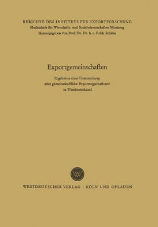 Exportgemeinschaften