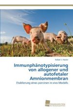 Immunphanotypisierung von allogener und autofetaler Amnionmembran