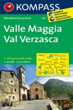 KOMPASS Wanderkarte 110 Valle Maggia, Val Verzasca