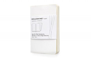 Moleskine Volant Extra Small Plain White 2-set