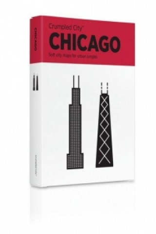 Chicago Crumpled City Map