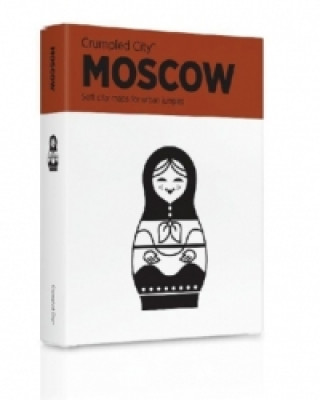 Moscow Crumpled City Map
