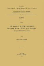 Die Adam- und Seth-Legenden im Syrischen Buch der Schatzhoh
