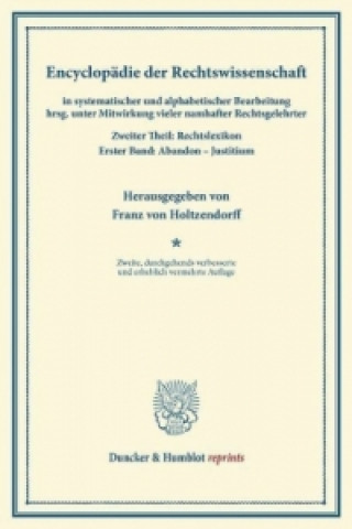 Encyclopädie der Rechtswissenschaft