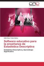 Software educativo para la ensenanza de Estadistica Descriptiva