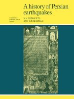 History of Persian Earthquakes
