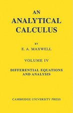 Analytical Calculus: Volume 4