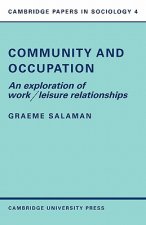 Community and Occupation