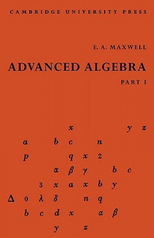 Advanced Algebra, Part 1