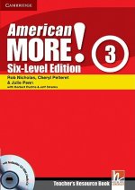 American More! Six-Level Edition Level 3 Teacher's Resource Book with Testbuilder CD-ROM/Audio CD