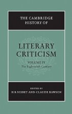 Cambridge History of Literary Criticism: Volume 4, The Eighteenth Century