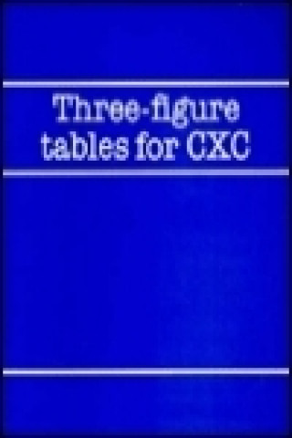 Three-Figure Tables for CXC