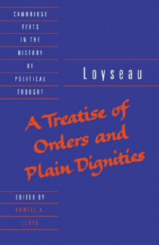 Treatise of Orders and Plain Dignities