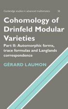 Cohomology of Drinfeld Modular Varieties, Part 2, Automorphic Forms, Trace Formulas and Langlands Correspondence