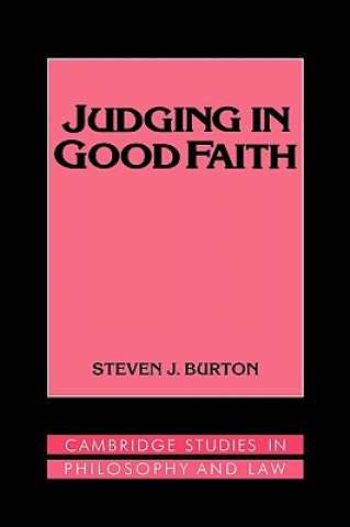 Judging in Good Faith