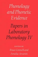 Phonology and Phonetic Evidence