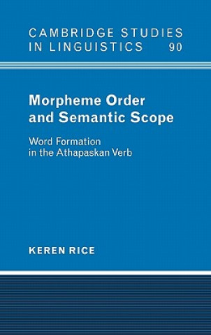 Morpheme Order and Semantic Scope