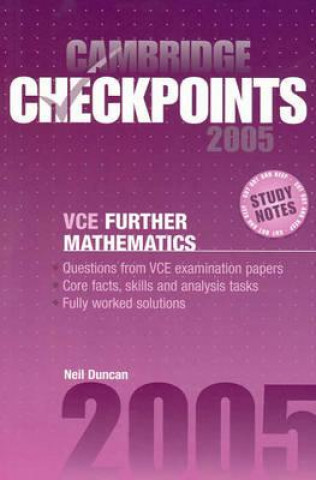 Cambridge Checkpoints VCE Further Mathematics 2005