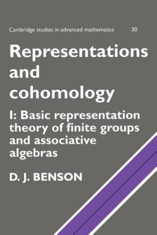 Representations and Cohomology: Volume 1, Basic Representation Theory of Finite Groups and Associative Algebras