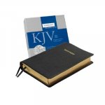 KJV Concord Reference Bible, Black Edge-lined Goatskin Leather, KJ566:XE