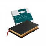 ESV Pitt Minion Reference Bible, Black Goatskin Leather, Red-letter Text, ES446:XR