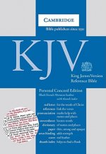 KJV Personal Concord Reference Bible, Black French Morocco Leather, Thumb Index, Red-letter Text, KJ463:XRI black French Morocco leather, thumb indexe