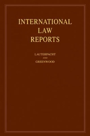 International Law Reports: Volume 137