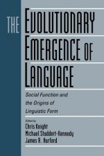 Evolutionary Emergence of Language