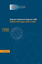 Dispute Settlement Reports 1998: Volume 8, Pages 3325-3764