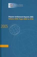 Dispute Settlement Reports 2005: Volume 18, Pages 8669-9154