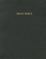 NKJV Aquila Wide Margin Reference Bible, Black Calf Split Leather, Red-letter Text, NK744:XRM