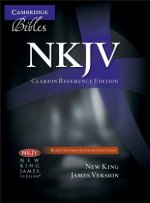 NKJV Clarion Reference Bible, Black Edge-lined Goatskin Leather, NK486:XE