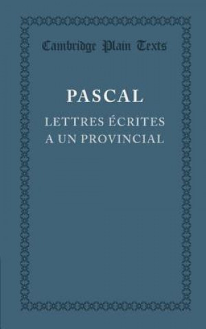 Lettres ecrites a un provincial