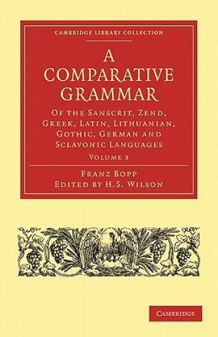 Comparative Grammar of the Sanscrit, Zend, Greek, Latin, Lithuanian, Gothic, German, and Sclavonic Languages