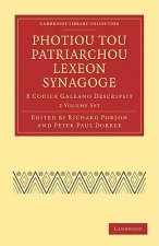 Photiou Tou Patriarchou Lexeon Synagoge 2 Volume Paperback Set