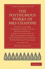 Posthumous Works of Mrs Chapone 2 Volume Set
