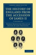 History of England from the Accession of James II 5 Volume Set