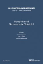 Nanophase and Nanocomposite Materials II: Volume 457